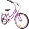 sun baby Mädchenfahrrad 20 Zoll Radgröße Heart Bike zur Auswahl 6 Gang Shimano Kinderfahrrad Kinderrad für Mädchen von 6 bis 10 Jahre verstellbare (Lila, 20 Zoll)
