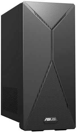 ASUS S501MER Desktop PC, Intel® Core™ i7-14700, 16GB DDR5 RAM, 1TB PCIe® SSD, Wi-FI 6E, Windows 11 Home, Black, S501MER-DS704