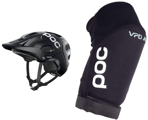 POC Tectal Fahrradhelm - Leichter Trail- und All-Moutainh-Helm & Joint VPD Air Elbow - Leichter und Flacher Ellbogenschützer, der Komfort und Sicherheit am Trail gewährt, Gr. M