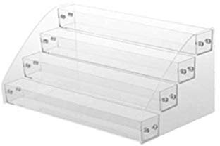 Youding Nagellack Aufbewahrung - Lippenstifthalter - Transparenter Nagellack-Aufbewahrungsständer - Leichter Lippenstift Organizer aus Acryl - Kosmetik-Vitrine für P