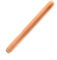 Mattarello in legno per pasticceria, grande, 80 cm, design spesso ed esteso (multicolore)