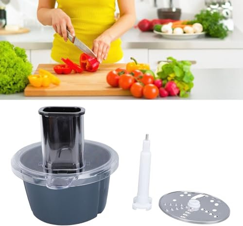 pour Thermomixer Coupe-Légumes Accessoires de Mélangeur pour TM5 TM6 Râpe à Légumes Éplucheur Ensemble de Coupe Multifonctionnel, Facile à Nettoyer