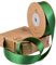 Vitalizart Grünes Satinband 2,5cm*22,8m für Geschenkverpackungen, Doppelseitiges Polyester Geschenkband, Dicke Stoffbänder für Bastelarbeiten, Dekorationen, Weihnachtskränze & Haarschleifen