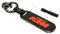 WRFUU Moto Portachiavi ​​Fibra di Carbonio per KTM Motocicletta Accessori,Black-A