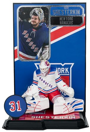 McFarlane Toys - Igor Shesterkin (New York Rangers) NHL 17,8 cm Posed Figure McFarlane's SportsPicks