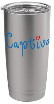 Love Captiva Island Florida Stainless Steel Insulated Tumbler