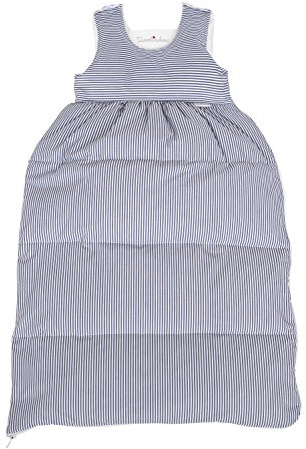 Tavolinchen Babyschlafsack Daunenschlafsack Streifen klassisch Kinderschlafsack - marine - 90cm
