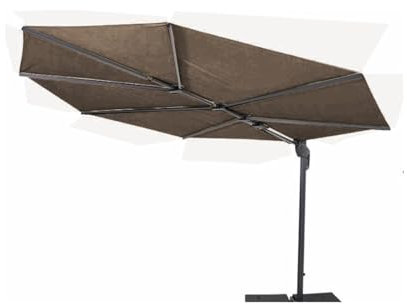 Proloisirs Parasol déporté Feuille Luxe