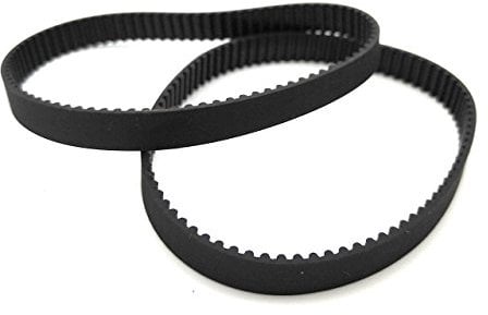 Turmberg3D GT2 geschlossener Zahnriemen - 6mm breit - Länge 176mm - je 2 Stück - Zugstrang aus Glasfaser (176mm)