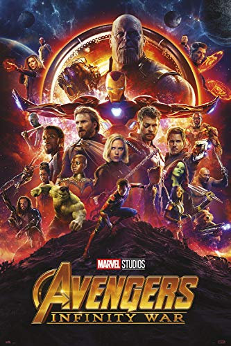 Grupo Erik Avengers Poster Infinity war One Sheet