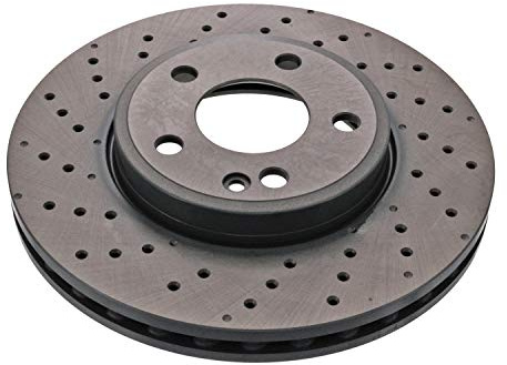 Brake Disc Blue Print ADU174362 Febi Bilston -New Pck of 2