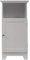 Redmon Since 1883 Shaker Style Single Door Cabinet, White