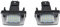FOLGEMIR TOP LED Kennzeichenbeleuchtung, Nummernschilder 6000K Weiss, CE, fehlerfrei für 206 207 407 406 307 308 5008 Partner Tepee / C3 C3 II C3 Picasso C4 Picasso C5 II C6 Berlingo XSARA