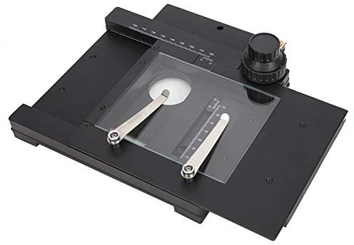 Aluminiumlegierungs-Präzisions-manuelles Mikroskop XY beweglicher Stadium entfernbarer X-Y gleitender Tisch