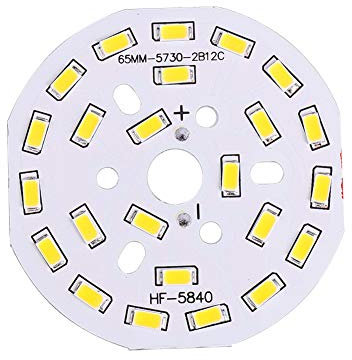 Othmro Bombilla LED COB de 12 W, 300 mA, 36-42 V, 120 lm, blanco cálido 3000 K de diámetro, 65 mm, 1 unidad