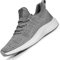 Feethit Zapatillas de Running para Hombre Transpirables Running Zapatos para Correr Gimnasio Deportives Transpirables Seguridad Atlético Trekking Gris 42