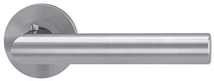 GRIFFWERK Türgriffgarnitur Lucia Professional smart2lock 2.0 Edelstahl matt Links