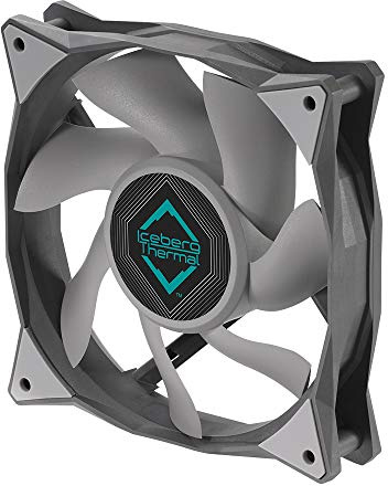 Iceberg Thermal IceGALE Xtra 120 mm - 3000 RPM, 4 Pin, PWM, performances extrêmes, ventilateur PC 120 mm (gris)