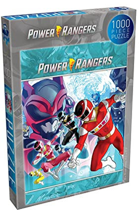 Renegade Game Studios Power Rangers Shattered Grid Jigsaw Puzzle, Multi