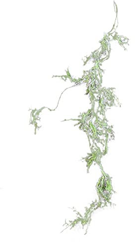 HTI living Moos Girlande Hellgrün 150 cm Kunstpflanze Flora Kunstblume Dekoration
