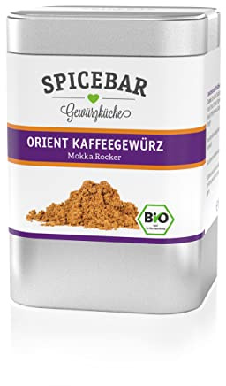 Spicebar Orient Kaffeegewürz - Gewürzmischung für Kaffee in Bio-Qualität (1x80g)