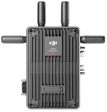 DJI Ricevitore video DJI, trasmissione wireless 1080p/60fps a 6 km, salto di frequenza automatico continuo, solo ricevitore, metadati tramite SDI, uscita simultanea Dual-Link SDI + HDMI