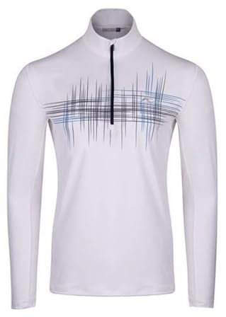 Kjus Herren Unterzieher Midlayer Half-Zip weiß 54