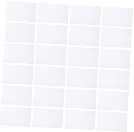Lurrose 5 Leeres Trennpapier Handgeschöpftes Buchpapier Aufkleberzubehör Antihaftpapier Leere Aufkleber Klebeband Aufkleber Papier Konto Weiß Aufkleber Liefert