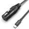 Cubilux XLR Female to Lightning Microphone Cable for iPhone 14/13/12/11/SE/XR/XS/8/7 with Lightning Port, iPad 10.2, Air/Mini, 2m Mic Cable for XLR Dynamic/Lapel Mics, Not for iPhone 15 or USB C iPad