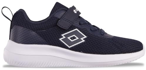 Lotto Unisex Kinder Trade Sneaker, Navy Blue, 31 EU