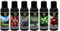HAF® Saunaaufguss Konzentrat Set Frühlingshauch | 6 x 100 ml Saunaduft mit Alpenkräuter, Erdbeere, Lavendel, Lemongras, Minze, Rose | Saunaöl aus 100% natürlichen ätherischen Ölen