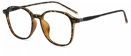Firmoo Blue Light Blocking Glasses for Women Men, TR90 Square Frame Anti Eyestrain Computer Screen Gaming Glasses
