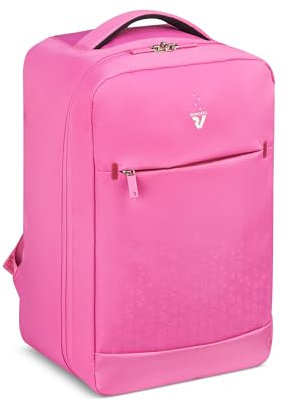 RONCATO Crosslite zaino da viaggio bagaglio a mano dimensioni Ryanair 40x25x20 cm - Rosa