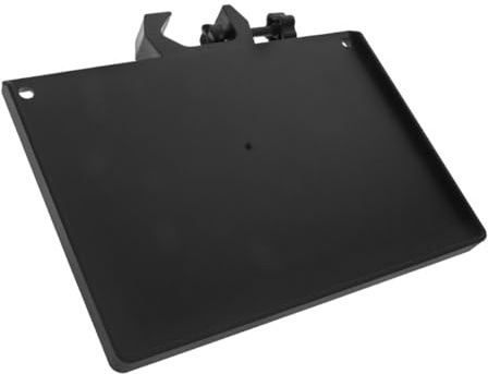 Mikrofonständer Ablage für Handy, Schwarz, Kunststoff und Metall | Klemmung 2, 5cm Rohr, Traglast 1, 5–2, 5kg, für Live Streaming Setup, Schlichtes Design