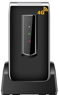 Beafon, SL495, LTE, Silverline, Klapphandy, Tastentelefon, Seniorenhandy mit SOS Notruftaste, Mobiltelefon, TFT-Display 2,4 Zoll (6,09cm), Kamera,