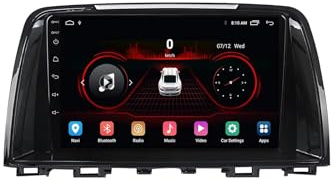 2 DIN Pantalla Radio para Mazda 6 GJ Atenza 2012-2017 9 Inches Android 15 Carplay Radio Coche Bluetooth Steering Wheel Controls para, 4Core 2G+32G