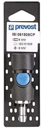Raccord rapide ISI 06 pour tuyau D8mm Prevost