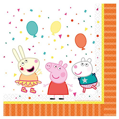 Child Peppa Pig Luncheon Napkins (33cm) - Dinosaur