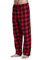 Allegorly Herren Schlafhose Casual Karierte Hose Freizeithosen Lose Lange Hosen Kordelzug Pyjamahose