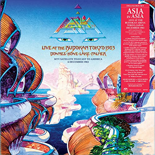 Asia in Asia - Live at The Budokan, Tokyo, 1983 [Deluxe Box Set] (2LP + 2CD + Blu-ray)