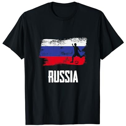 Russia Flag Jersey Russia Soccer Team Russia T-Shirt