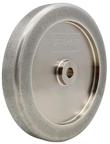 CBN Schleifscheibe, 200mm Durchmesser x 32mm Breite x 15.875mm(5/8 inch)Bohrung (Körnung 600)