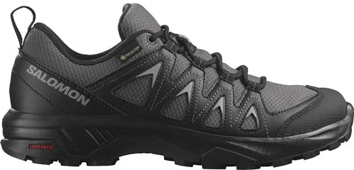 Salomon X Braze Gore-Tex Wasserdichte Damen Outdoorschuhe, Outdoor-bereit, Sportliches Design, Vielseitiger Einsatz, Magnet, 38 2/3