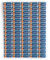 Kleberli - 120 Stück Persönliche Namensaufkleber - 30 × 13 mm - Design: Fox - Namensaufkleber für Kleidung und Gegenstände