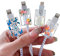 Cute Floral Cable Protector for iPhone Type-C Charger Red Rose Wild Flower Bouquet Butterfly Cherry Blossoms Pattern 4 pcs Set Cable Protector Charging Cord Protector Cable iPhone Charger Saver
