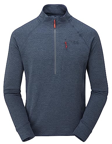 Rab Men's Nexus Fleece Pull-On | Lightweight Hooded Jacket, for Hiking & Climbing