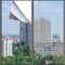 Fensterfolie Selbsthaftend Verdunkelungsfolie Sichtschutzfolie Anti-UV Sonnenschutzfolie Klebefolie Fenster Folie von innen durchsichtig von aussen Blickdicht,Anpassbar (W*L:80x100cm(32x39in))