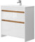 Vicco Badmöbel-Set Detmold, Badezimmerschrank-Set, Weiß, 2 Teile, Unterschrank 80 cm