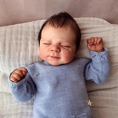 Anano Muñeca Reborn Realista 18 Pulgadas De Silicona Bebé Que Parece Real Recién Nacido Niña - Colección De Obras De Arte