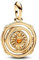 PANDORA X Game of Thrones Drehendes Astrolabe Charm-Anhänger aus Sterling Silber mit 14 Karat vergoldete Metalllegierung, Kompatibel Moments Armbändern, 762971C01
